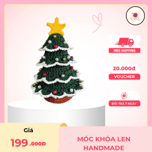 Cây thông Noel bằng len
