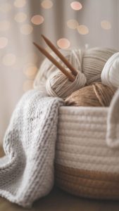 Nguyên liệu làm hoa len handmade