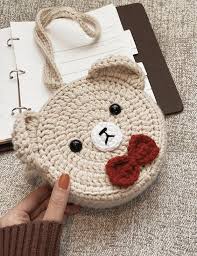 các mẫu móc túi xách bằng len